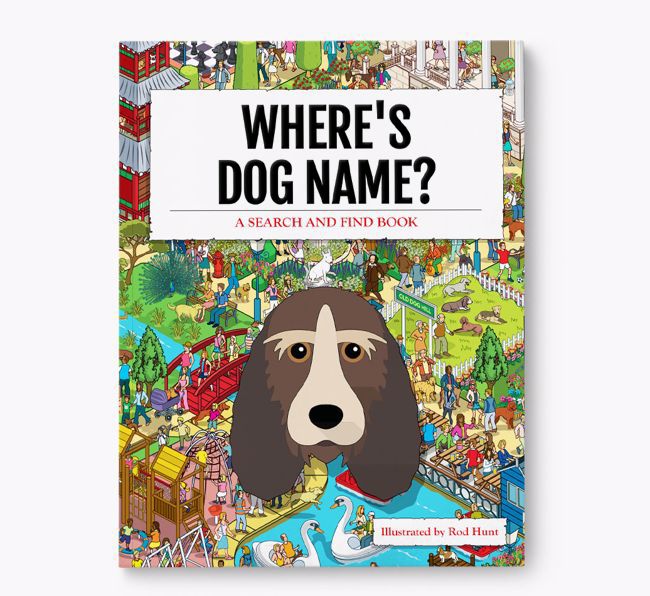 Personalized Where's {dogsName} Book